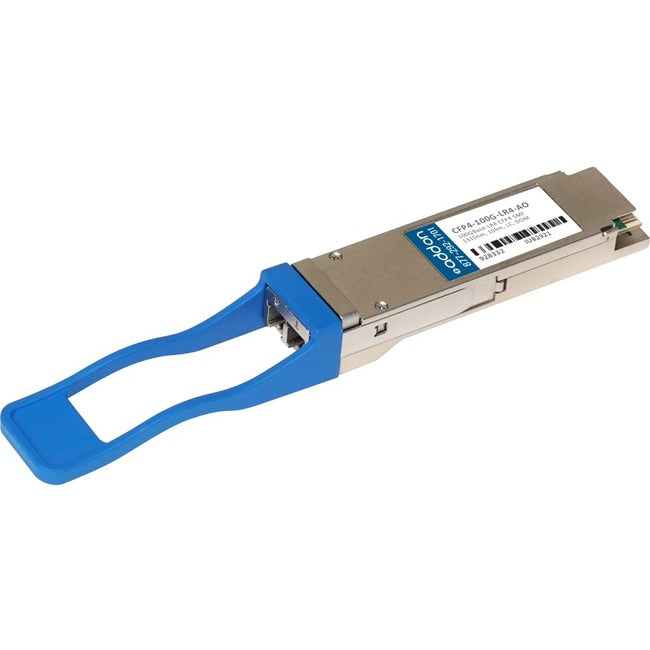 AddOn Cisco CFP4-100G-LR4 Compatible TAA Compliant 100GBase-LR4 CFP4 Transceiver (SMF, 1310nm, 10km, LC, DOM) CFP4-100G-LR4-AO