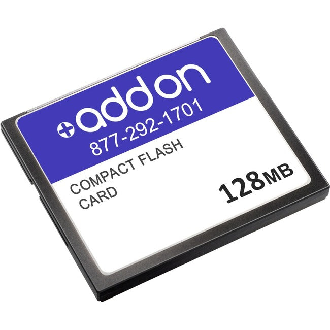 AddOn Cisco MEM1800-32U128CF Compatible 128MB Flash Upgrade MEM1800-32U128CF-AO
