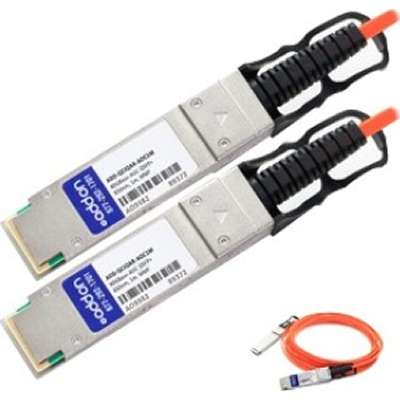 AddOn Cisco QSFP-H40G-AOC1M to Arista Networks AOC-Q-Q-40G-1M Compatible TAA Compliant 40GBase-AOC QSFP+ to QSFP+ Direct Attach Cable (850nm, MMF, 1m) ADD-QCIQAR-AOC1M