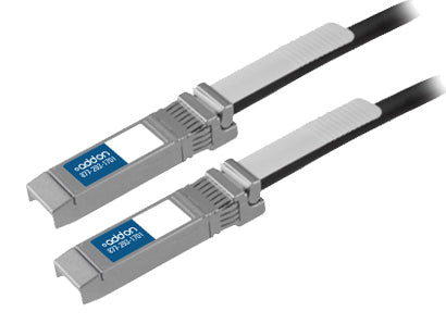AddOn Cisco SFP-H10GB-CU5M to Dell Force10 CBL-10GSFP-DAC-5M Compatible TAA Compliant 10GBase-CU SFP+ to SFP+ Direct Attach Cable (Passive Twinax, 5m) ADD-SCISFO-PDAC5M
