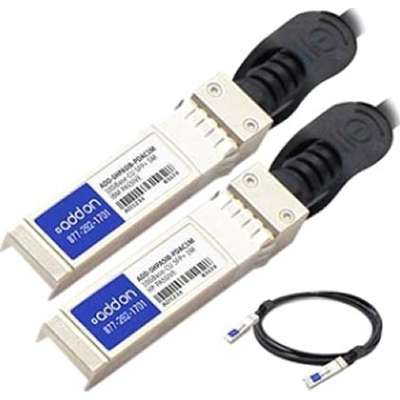 AddOn HP 487652-B21 to IBM 90Y9427 Compatible 10GBase-CU SFP+ to SFP+ Direct Attach Cable (Passive Twinax, 1m) ADD-SHPASIB-PDAC1M