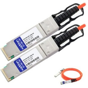 AddOn Juniper Networks Compatible TAA Compliant 40GBase-AOC QSFP+ to QSFP+ Direct Attach Cable (850nm, MMF, 15m) JNP-40G-AOC-15M-AO