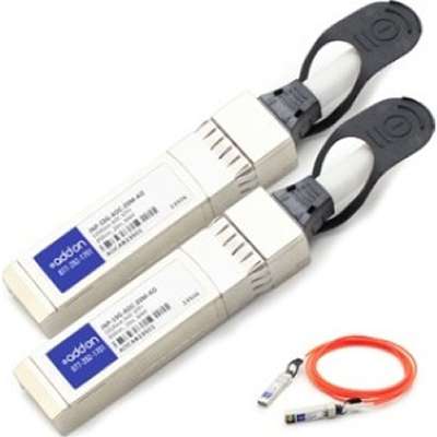 AddOn Juniper Networks JNP-10G-AOC-20M Compatible TAA Compliant 10GBase-AOC SFP+ to SFP+ Direct Attach Cable (850nm, MMF, 20m) JNP-10G-AOC-20M-AO
