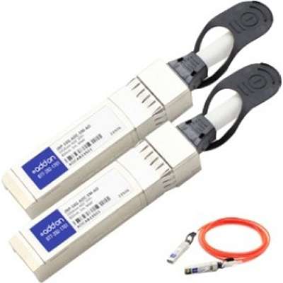 AddOn Juniper Networks JNP-10G-AOC-5M Compatible TAA Compliant 10GBase-AOC SFP+ to SFP+ Direct Attach Cable (850nm, MMF, 5m) JNP-10G-AOC-5M-AO