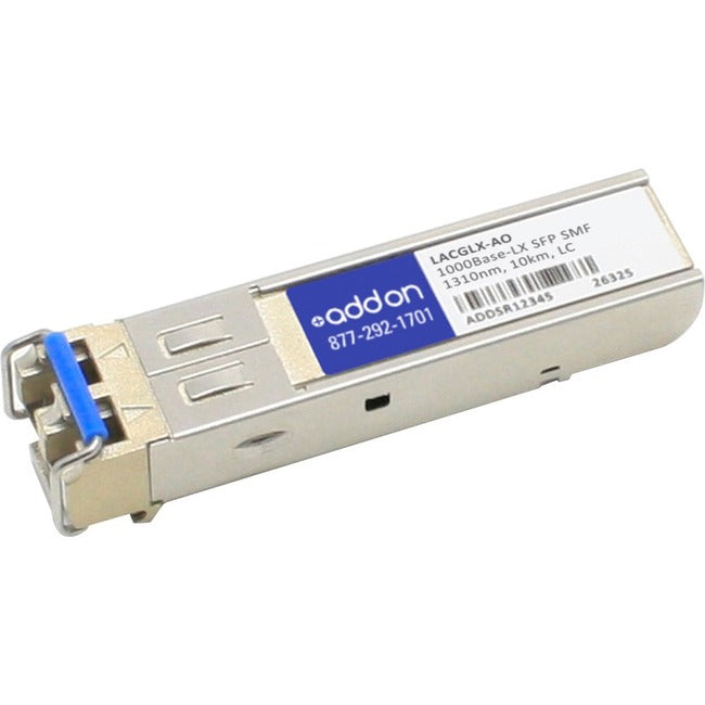 AddOn Linksys LACGLX Compatible TAA Compliant 1000Base-LX SFP Transceiver (SMF, 1310nm, 10km, LC) LACGLX-AO