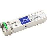 AddOn Linksys MGBBX1-40 Compatible TAA Compliant 1000Base-BX SFP Transceiver (SMF, 1310nmTx/1490nmRx, 40km, LC, DOM) MGBBX1-40-AO