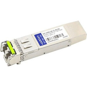 Addon Msa And Taa Compliant 10Gbase-Cwdm Sfp+ Transceiver (Smf, 1310Nm, 80Km, Lc, Dom)