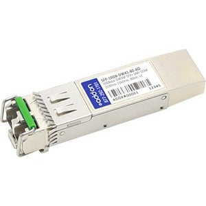Addon Msa And Taa Compliant 10Gbase-Dwdm 100Ghz Sfp+ Transceiver (Smf, 1544.53Nm, 80Km, Lc, Dom)