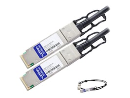 AddOn MSA and TAA Compliant 40GBase-CU QSFP+ to QSFP+ Direct Attach Cable (Active Twinax, 0.5m) QSFP-40G-ADAC50CM-AO