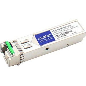 Addon Netgear Agm-1G-Bx-U80 Compatible Taa Compliant 1000Base-Bx Sfp Transceiver (Smf, 1490Nmtx/1550Nmrx, 80Km, Lc, Dom)