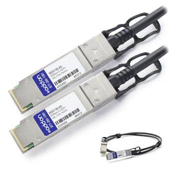 Addon Networks 0.5 Qsfp+ - Qsfp+ Infiniband Cable 0.5 M Qsfp+ Black