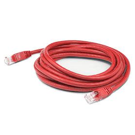Addon Networks Add-10Fcat5E-Rd Networking Cable Red 3.05 M Cat5E U/Utp (Utp)