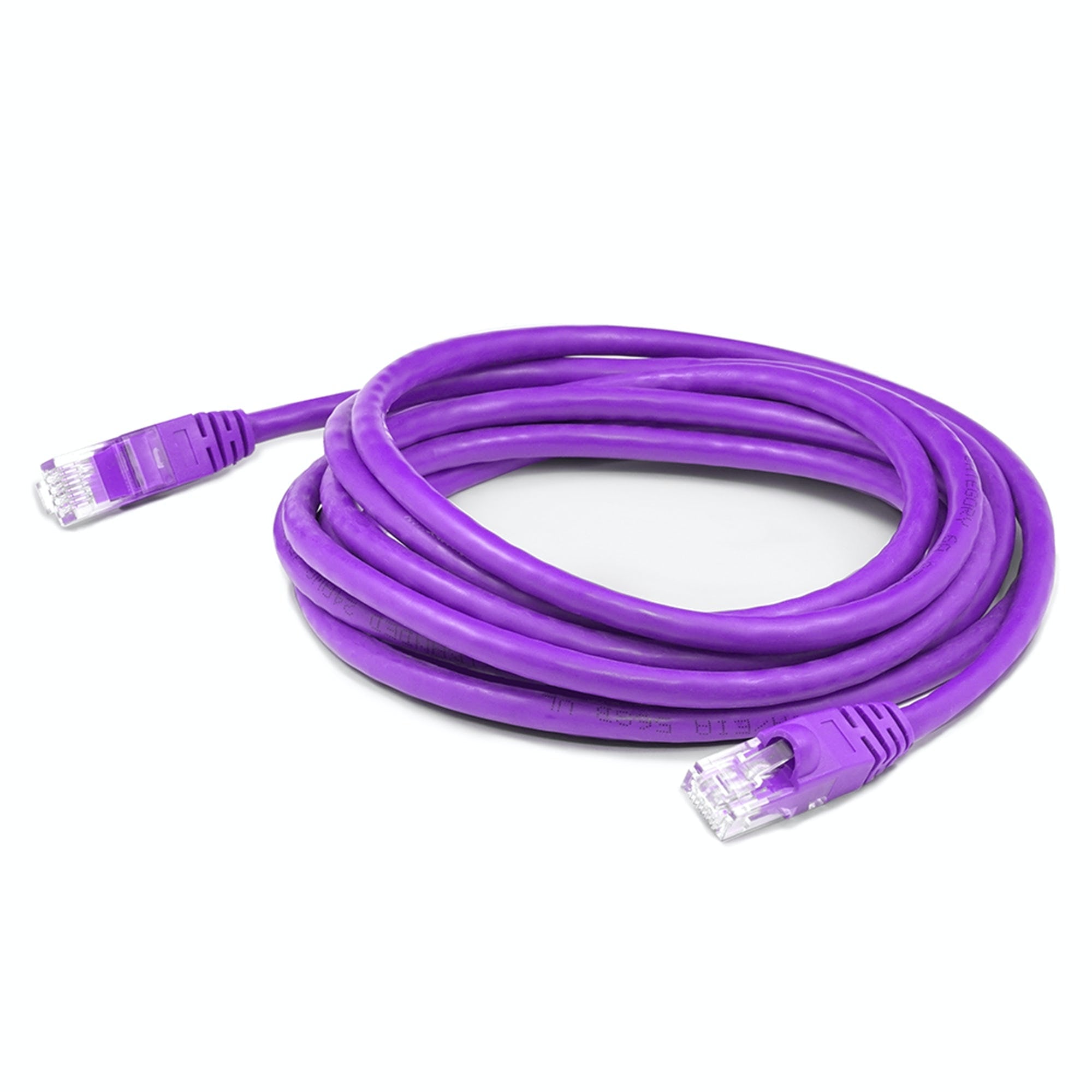 Addon Networks Add-7Fcat6A-Pe Networking Cable Purple 2.13 M Cat6A U/Utp (Utp)