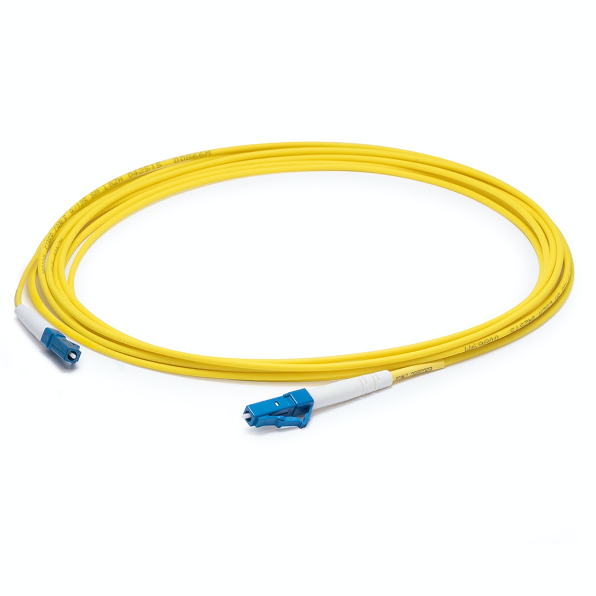Addon Networks Add-Lc-Lc-51Ms9Smf Fibre Optic Cable 51 M Ofnr Os2 Yellow