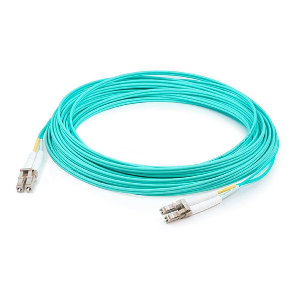 Addon Networks Add-Lc-Lc-600F5Om3Pe Fibre Optic Cable 182.9 M Lc/Pc Lomm Om3 Aqua Colour