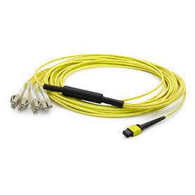 Addon Networks Add-Mpo-4Lc6M9Smfp Fibre Optic Cable 6 M 8X Lc Ofnr Os2 Yellow