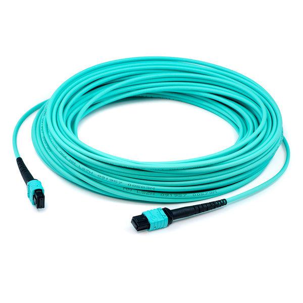 Addon Networks Add-Mpommpof-2M5Om4 Fibre Optic Cable 2 M Mpo Cmr Om4 Aqua Colour