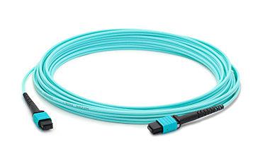 Addon Networks Add-Mpompo-50M5Om4-Slbl Fibre Optic Cable 50 M Mpo Om4 Aqua Colour