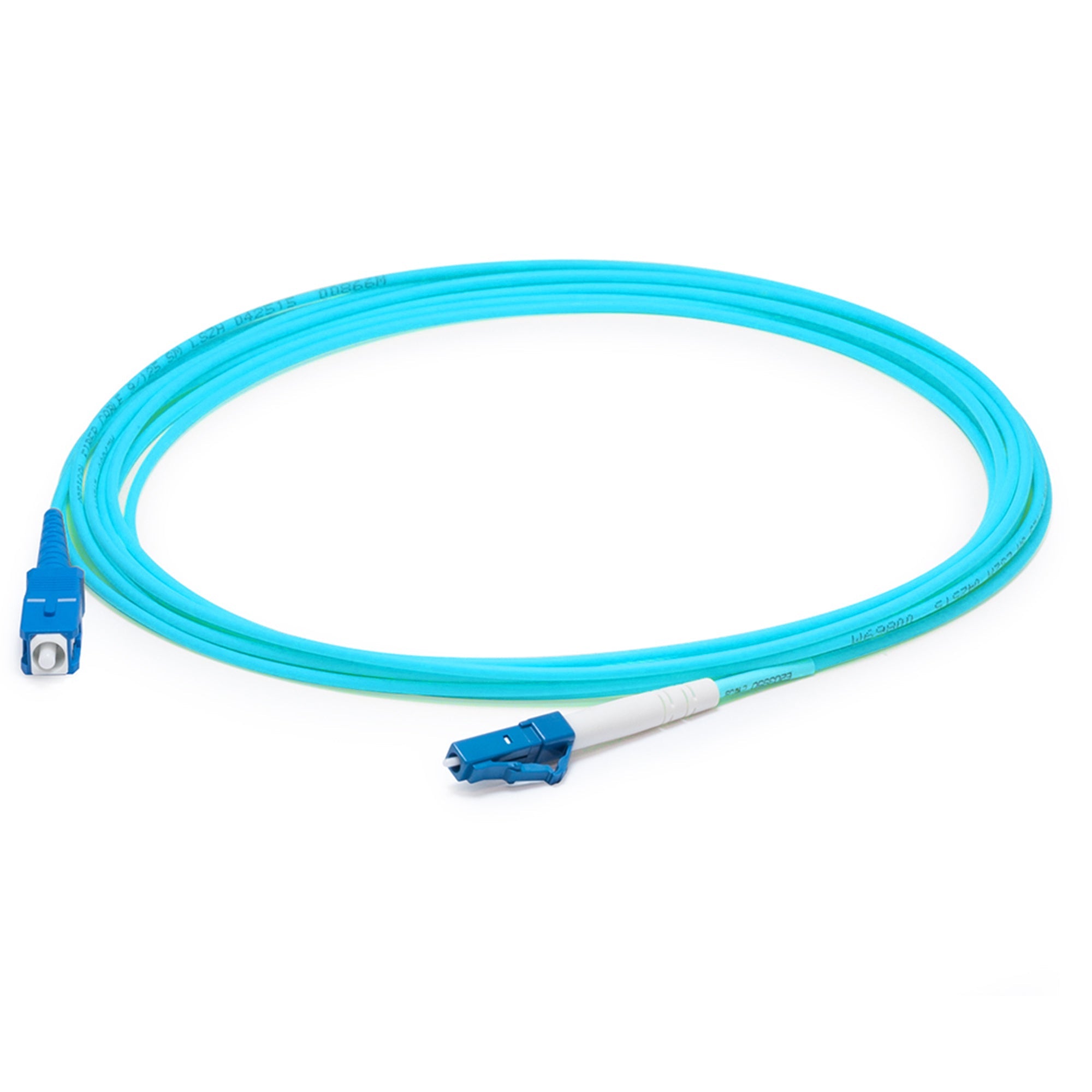 Addon Networks Add-Sc-Lc-41M5Om4P Fibre Optic Cable 41 M Ofnp Om4 Aqua Colour
