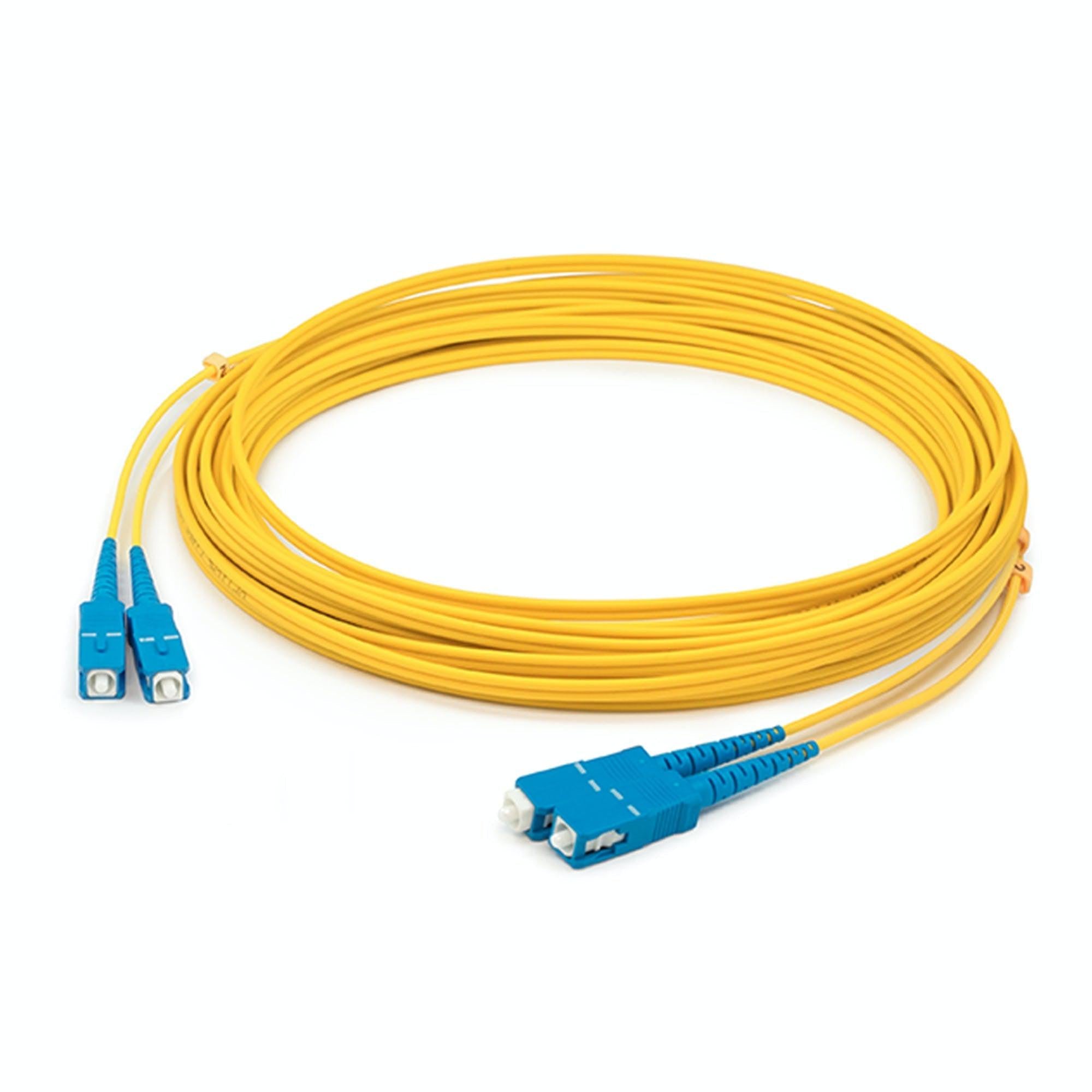 Addon Networks Add-Sc-Sc-72M9Smf Fibre Optic Cable 72 M Ofnr Os2 Yellow