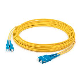 Addon Networks Add-Sc-Sc-Mb7M9Smf Fibre Optic Cable 7 M Ofnr Os2 Yellow
