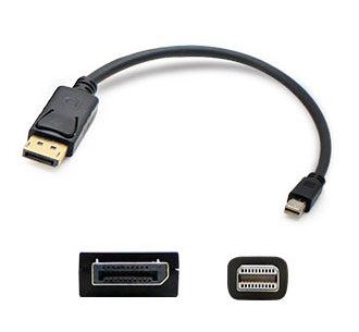 Addon Networks Minidp2Dpmm6-5Pk Displayport Cable 1.82 M Mini Displayport Black