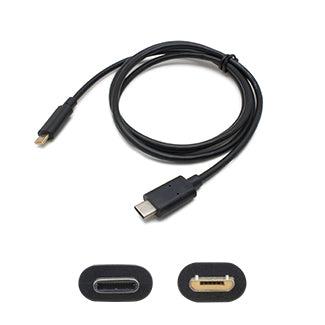 Addon Networks Usb 3.1 (C) - Micro-Usb 2.0, 1M Usb Cable Usb C Micro-Usb B Black