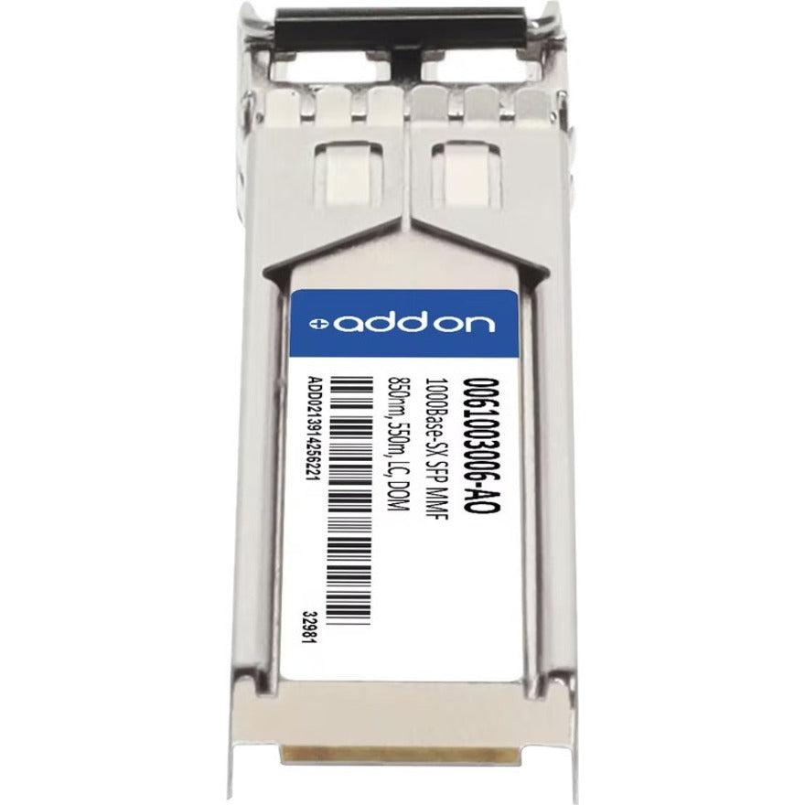 Addon Networks 0061003006-Ao Network Transceiver Module Fiber Optic 1000 Mbit/S Sfp 850 Nm