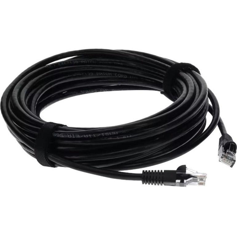 Addon Networks Add-33Fcat6-Bk Networking Cable Black 10.06 M Cat6 U/Utp (Utp)