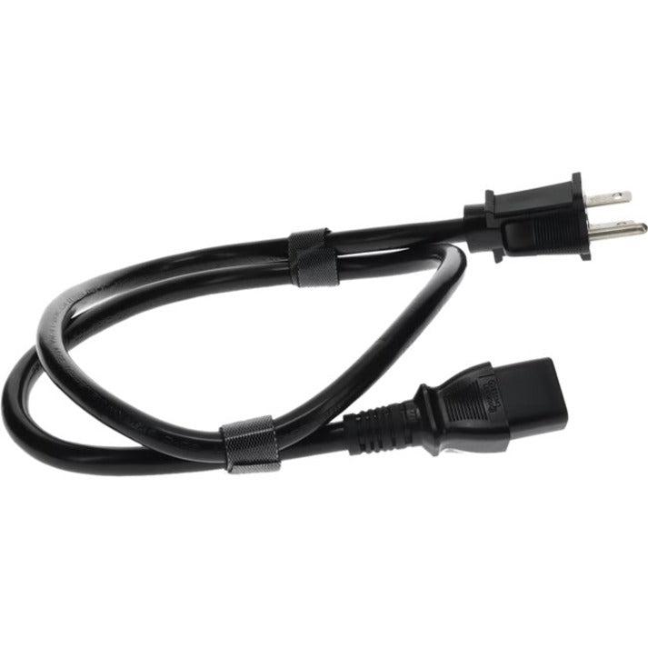 Addon Networks Add-515P2C1314Awg6Ft Power Cable Black 1.83 M C13 Coupler Nema 5-15P