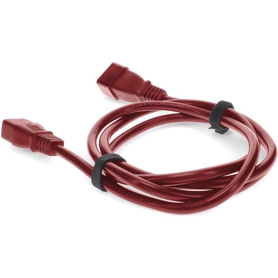 Addon Networks Add-C192C2016Awg3Ftrd Power Cable Red 0.91 M C20 Coupler C19 Coupler
