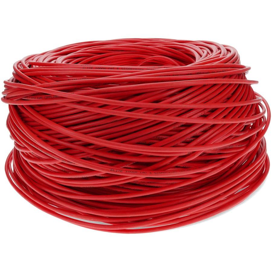 Addon Networks Add-Cat61Ks-Rd Networking Cable Red 304.8 M Cat6 S/Utp (Stp)