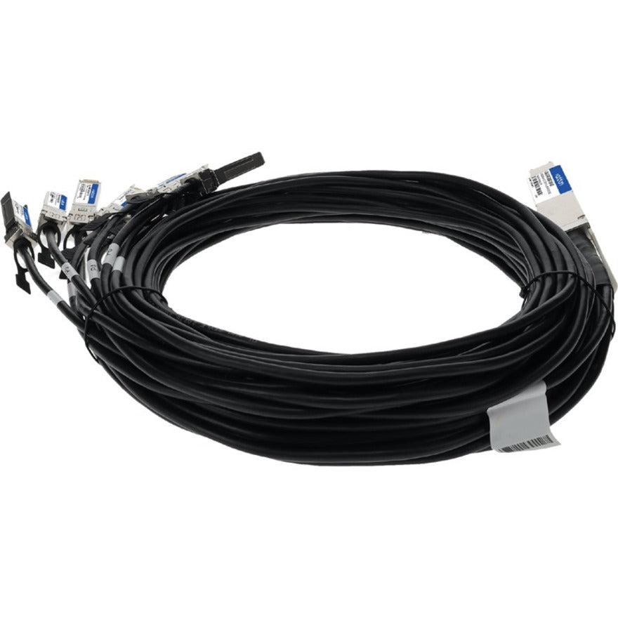 Addon Networks Cab-O-8S-200G-1M-Ao Infiniband Cable Osfp 8Xsfp28 Black, Silver