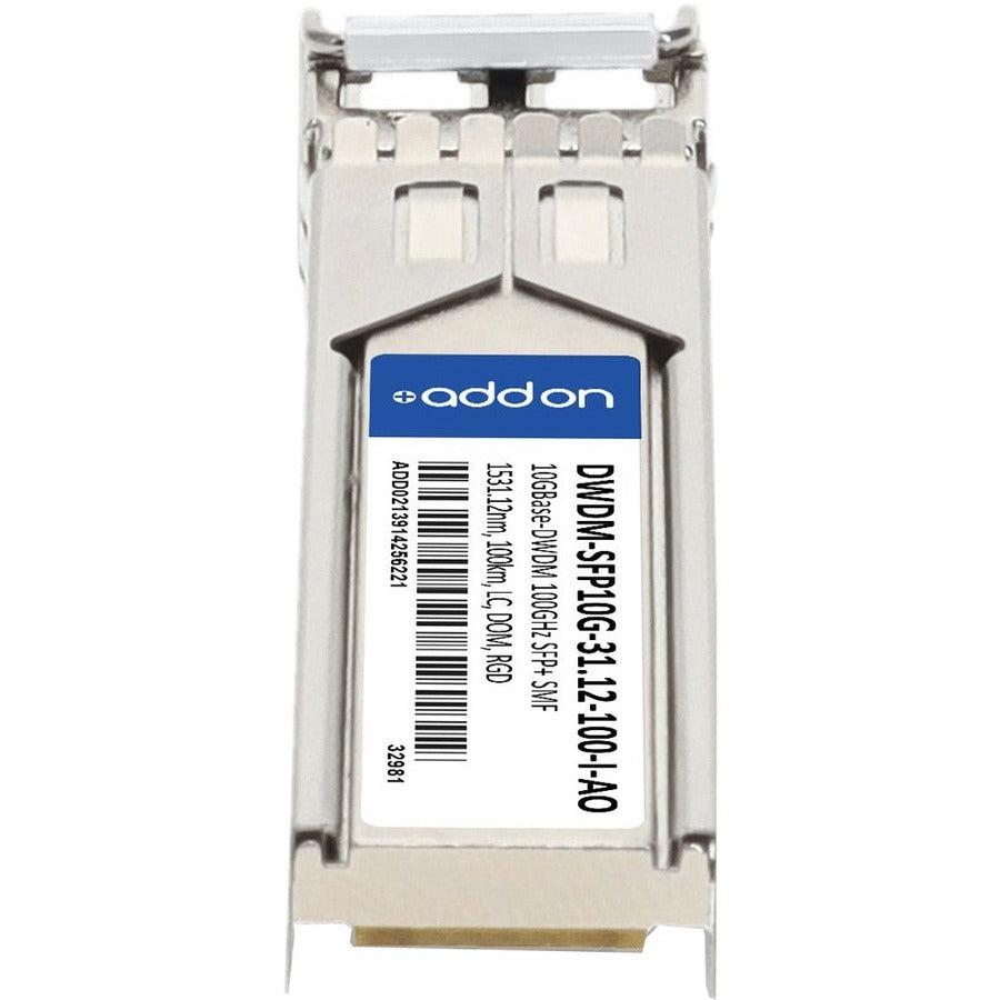 Addon Networks Dwdm-Sfp10G-31.12-100-I-Ao Network Transceiver Module Fiber Optic 10000 Mbit/S Sfp+ 1531.12 Nm