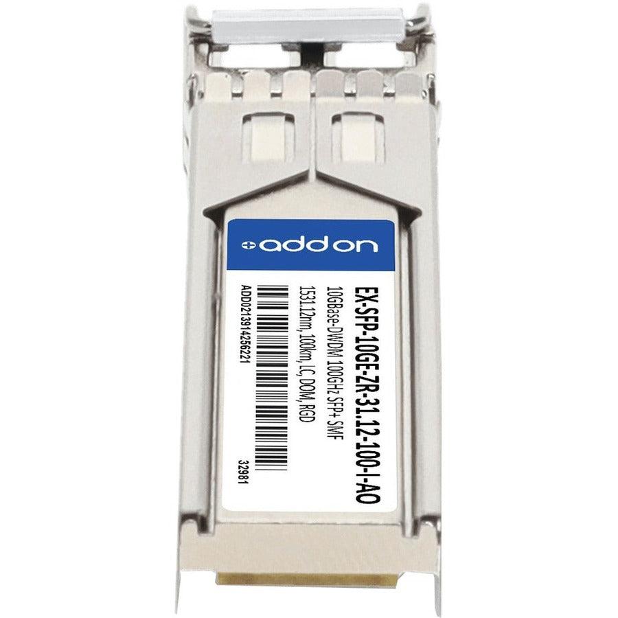 Addon Networks Ex-Sfp-10Ge-Zr-31.12-100-I-Ao Network Transceiver Module Fiber Optic 10000 Mbit/S Sfp+ 1531.12 Nm