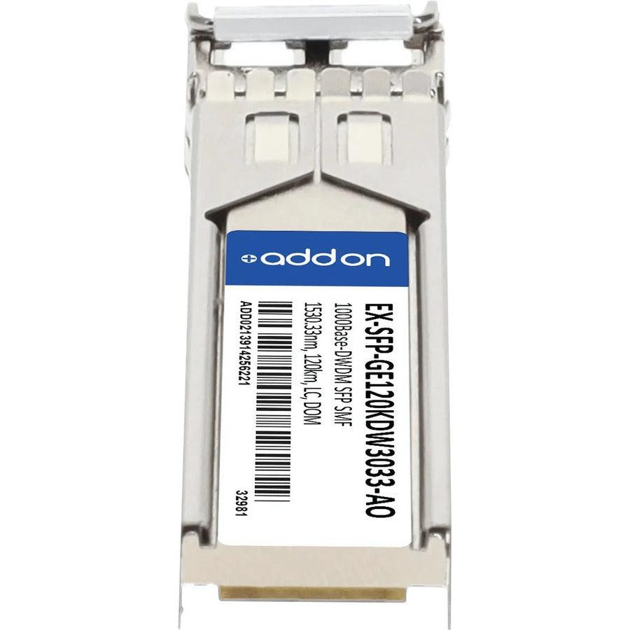 Addon Networks Ex-Sfp-Ge120Kdw3033-Ao Network Transceiver Module Fiber Optic 1000 Mbit/S 1530.33 Nm