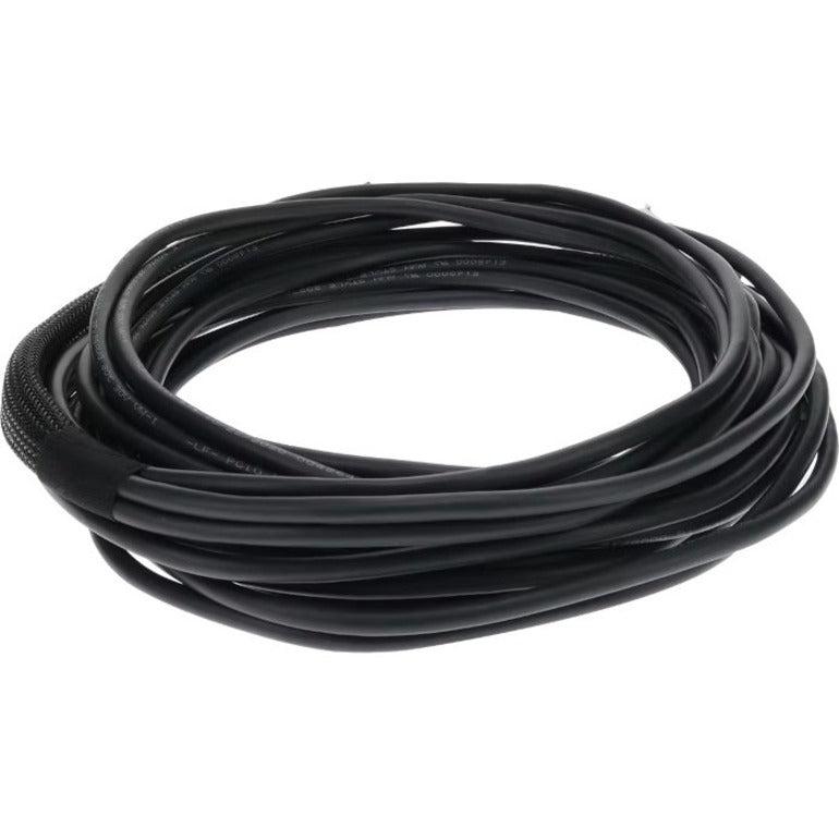 Addon Networks Mcp7H50-H01Ar30-Ao Infiniband Cable 1.5 M Qsfp56 2Xqsfp56 Black, Silver