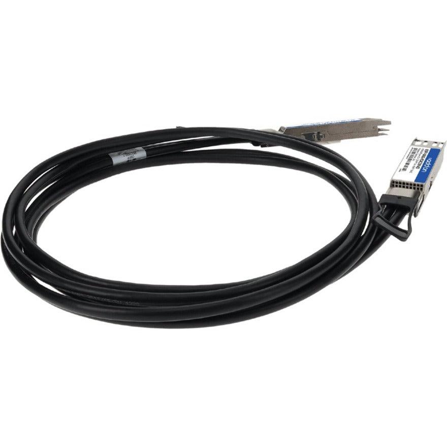 Addon Networks Osfp-400G-Pdac2M-Ao Infiniband Cable 2 M Black, Silver