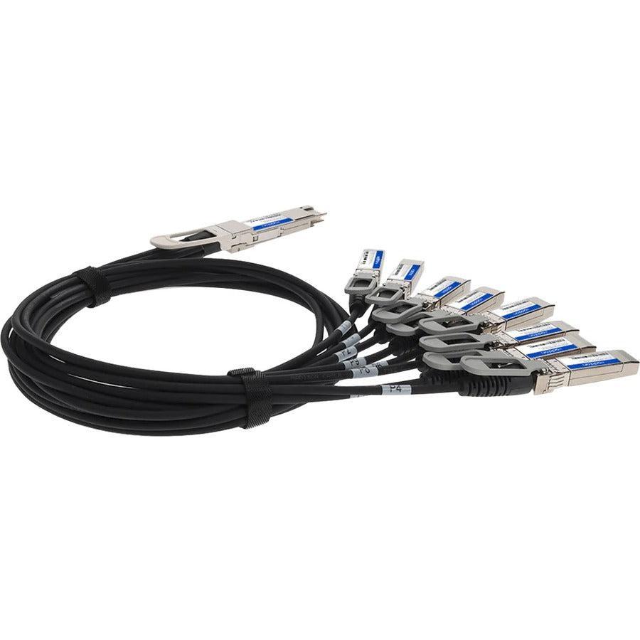 Addon Networks Qdd-8Sfp28-Pdac1M-Ao Infiniband Cable 1 M Qsfp-Dd 8X Sfp28 Black