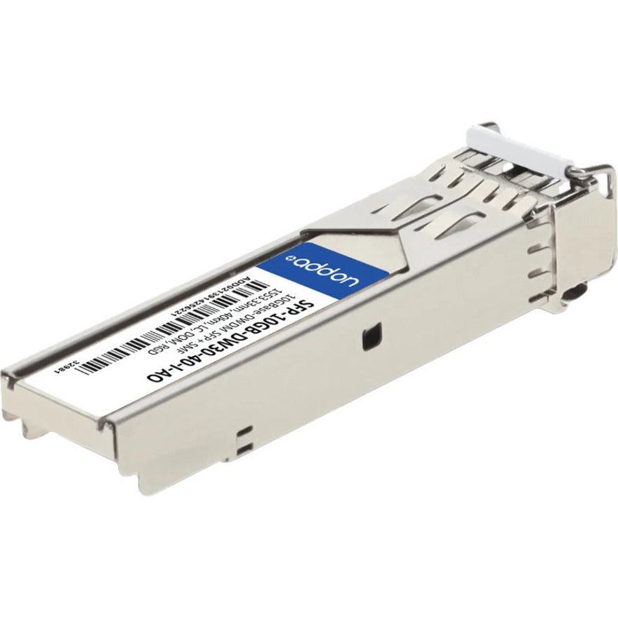 Addon Networks Sfp-10Gb-Dw30-40-I-Ao Network Transceiver Module Fiber Optic 10000 Mbit/S Sfp+ 1553.33 Nm