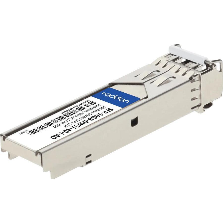 Addon Networks Sfp-10Gb-Dw51-40-I-Ao Network Transceiver Module Fiber Optic 10000 Mbit/S Sfp+ 1536.61 Nm