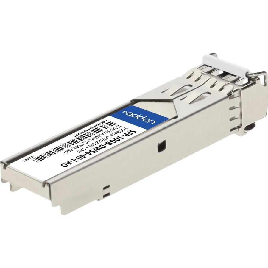 Addon Networks Sfp-10Gb-Dw54-40-I-Ao Network Transceiver Module Fiber Optic 10000 Mbit/S Sfp+ 1534.25 Nm