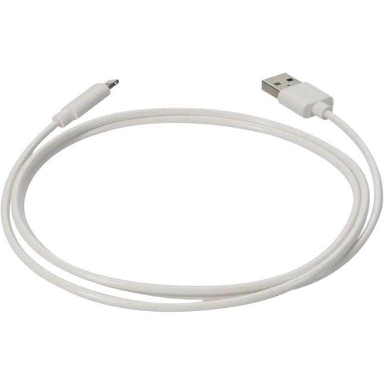 Addon Networks Usba2Lgt3Fw-Ao Lightning Cable White