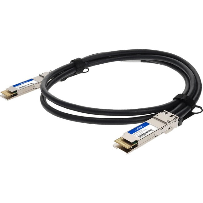 AddOn Twinaxial Network Cable QDD-400G-CU1M-AO