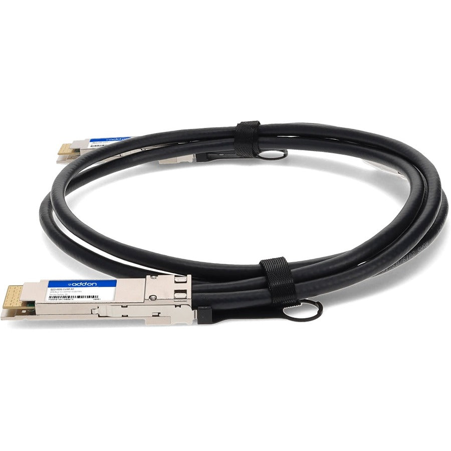 AddOn Twinaxial Network Cable QDD-400G-CU3M-AO