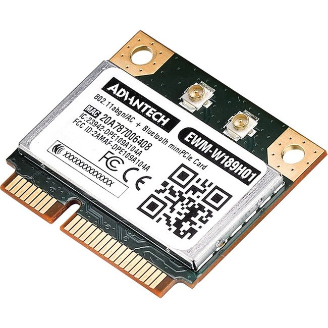 Advantech EWM-W189 IEEE 802.11ac Bluetooth 4.2 Wi-Fi/Bluetooth Combo Adapter EWM-W189H01E