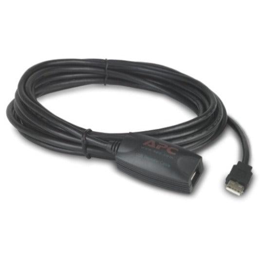 Apc Netbotz Usb Latching Repeater Cable, Plenum, 5M Usb Cable 5.00 M Usb A Black