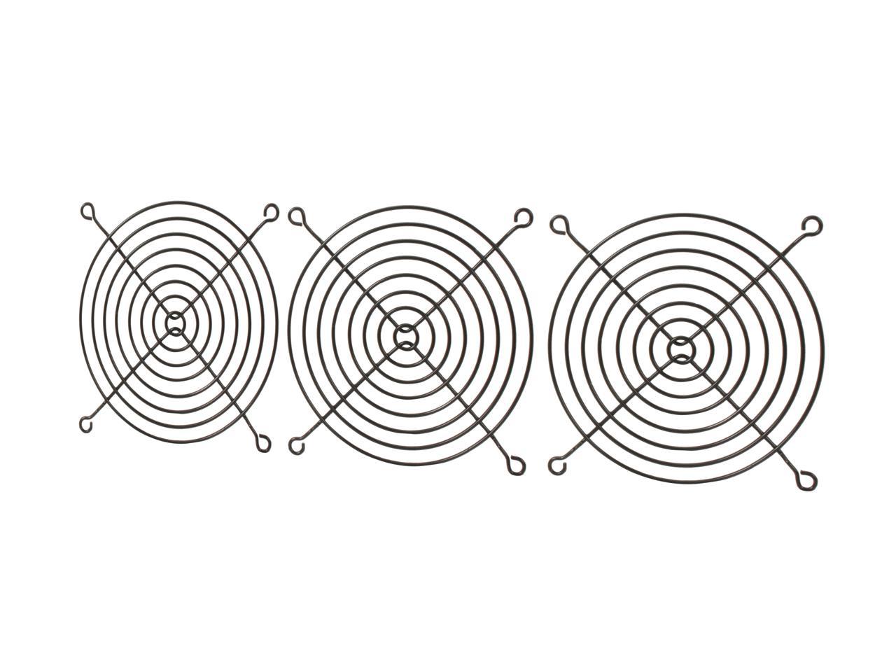 Apevia G-120Mm 120Mm Fan Grill - 3 Pack