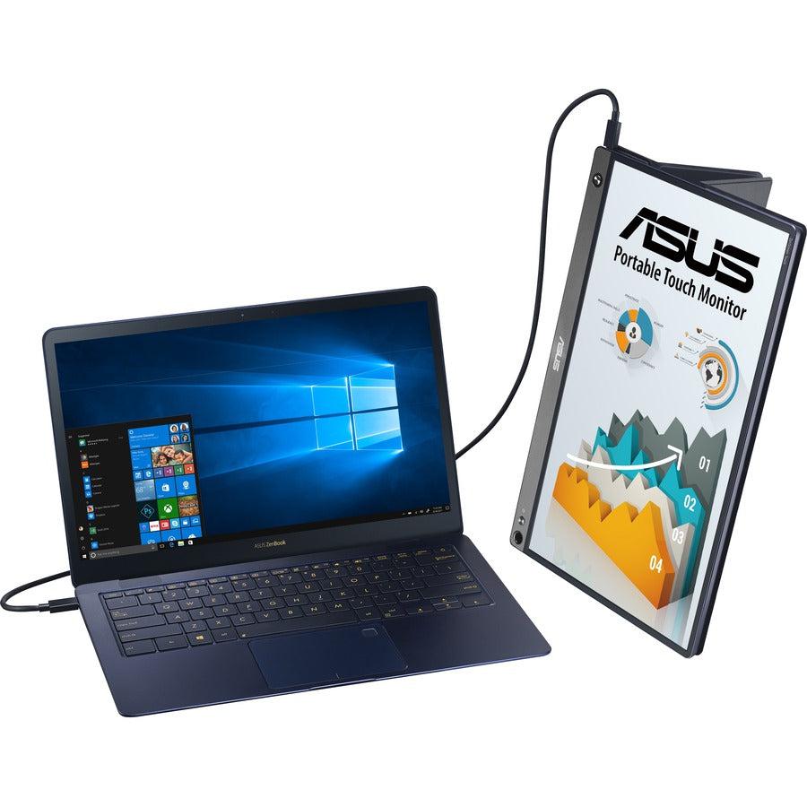 Asus Mb16Amt 15.6 Inch 700:1 Full Hd Ips Usb Type-C Portable Monitor (Dark Gray)