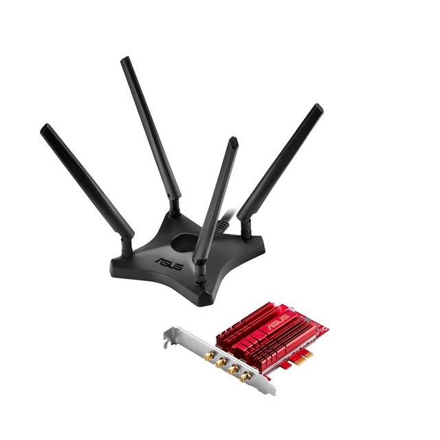 Asus Pce-Ac88 Dual-Band Ac3100 Wireless Pci-Express Adapter